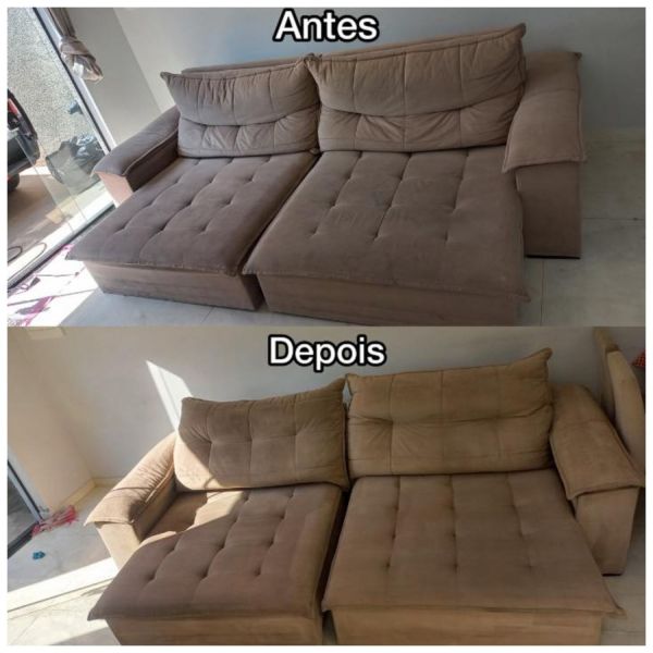 Lavagem sofá a seco
